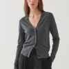 PATRICK ASSARAF Superfine Merino Cardigan | Women Knitwear