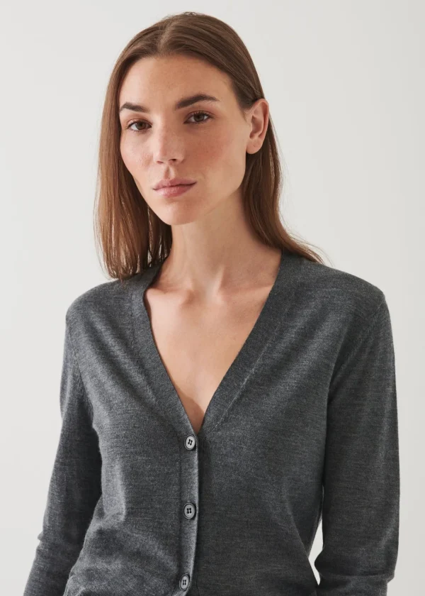 PATRICK ASSARAF Superfine Merino Cardigan | Women Knitwear