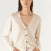 PATRICK ASSARAF Superfine Merino Lyocell Relaxed Cardigan | Women Knitwear