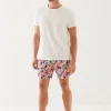 PATRICK ASSARAF Tropical Print Swim Short | Men Bottoms