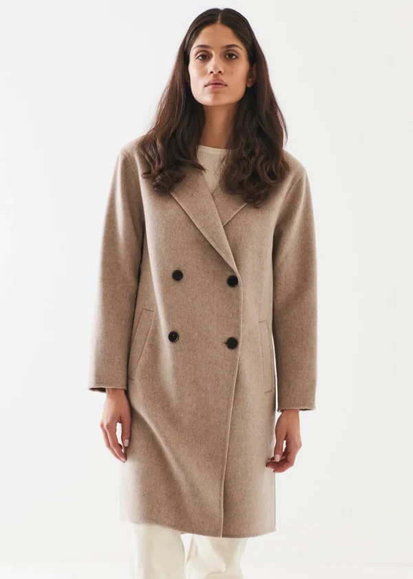 PATRICK ASSARAF Wool Cashmere Coat | Women Outerwear