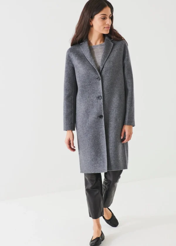 PATRICK ASSARAF Wool Cashmere Coat | Women Outerwear