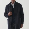 PATRICK ASSARAF Wool-Cashmere Car Coat | Men Outerwear